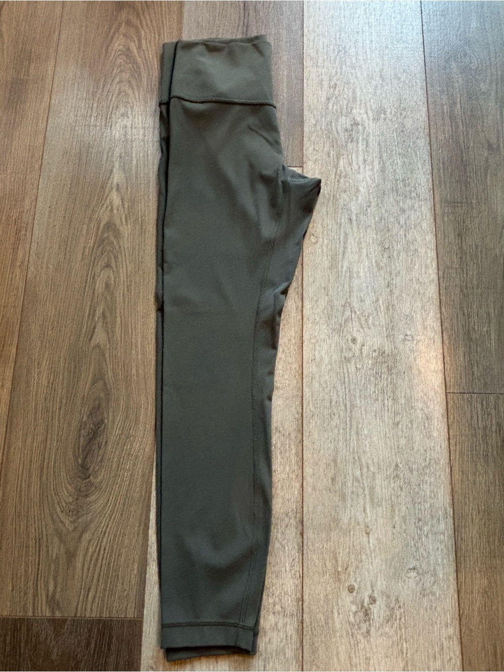lululemon athletica Olive Green High-Rise Leggings in like new condition